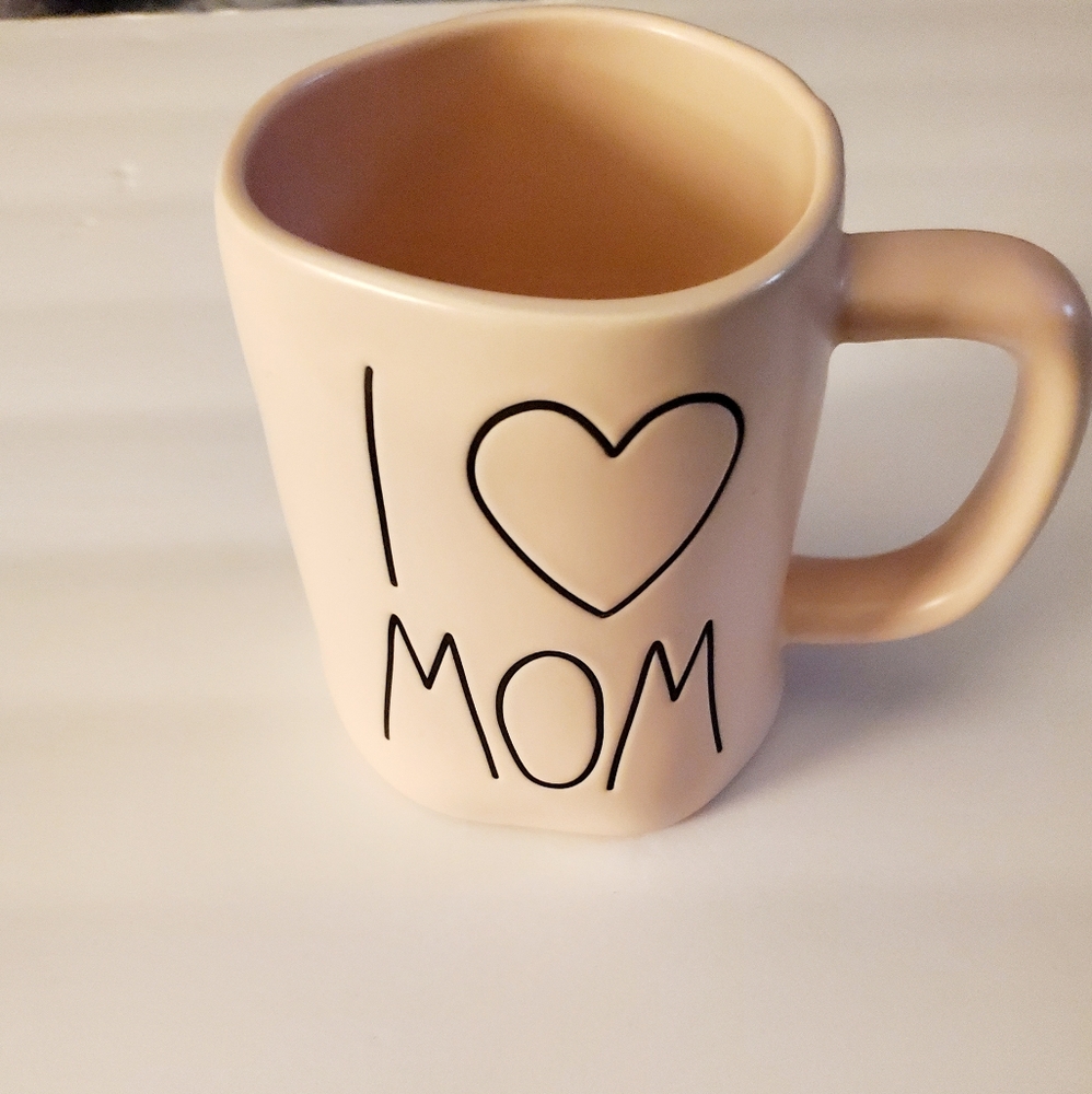 Rae Dunn Pink Mom Mug